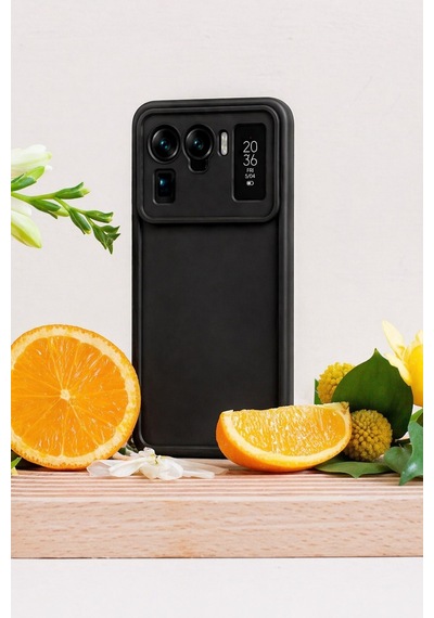Mi 11 Ultra Ve Mi 11 Uyumlu Kamera Çıkıntılı Mat Silikon Telefon Kılıfı Resimdeki