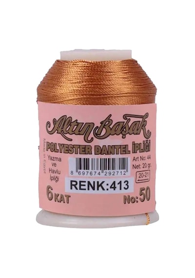 Altınbaşak Oya Ve Dantel İpi 20 Gr - Royaleks - No: 413 Çok Renkli