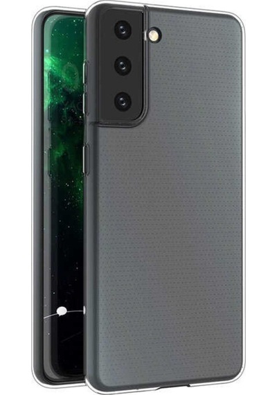 Galaxy S21 Kılıf Zore Şeffaf Ince Ve Esnek Süper Silikon Kılıf Renksiz
