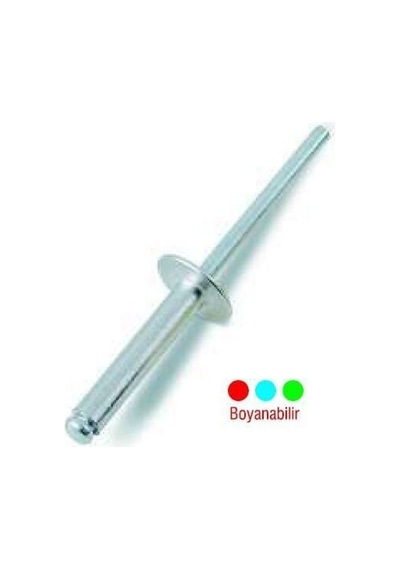 Alüminyum Pop Perçin Bombe Kafa 3x10 Mm - 1000 Adet
