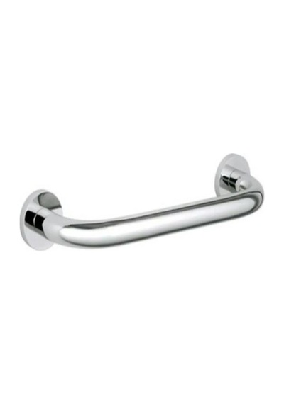Krom Renkli Banyo Tutamağı Tutacağı Engelli Tutunma Barı 25 Cm - 628107611 Diğer