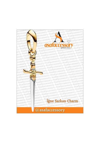 Gameofthrones İğne Charm Asafaccessory Gümüş