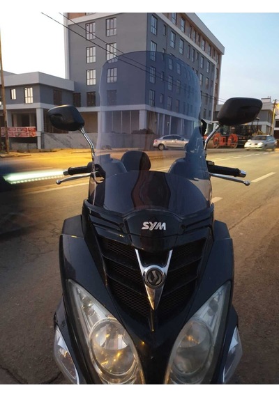Motocam Sym Joyride 200 Ön Cam 2009-2018 Model 53cm Füme Renkli 4mm