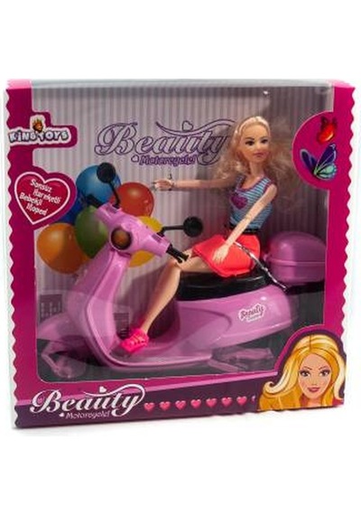 Erzi Bebek Motosikletli Oyuncak Bebek