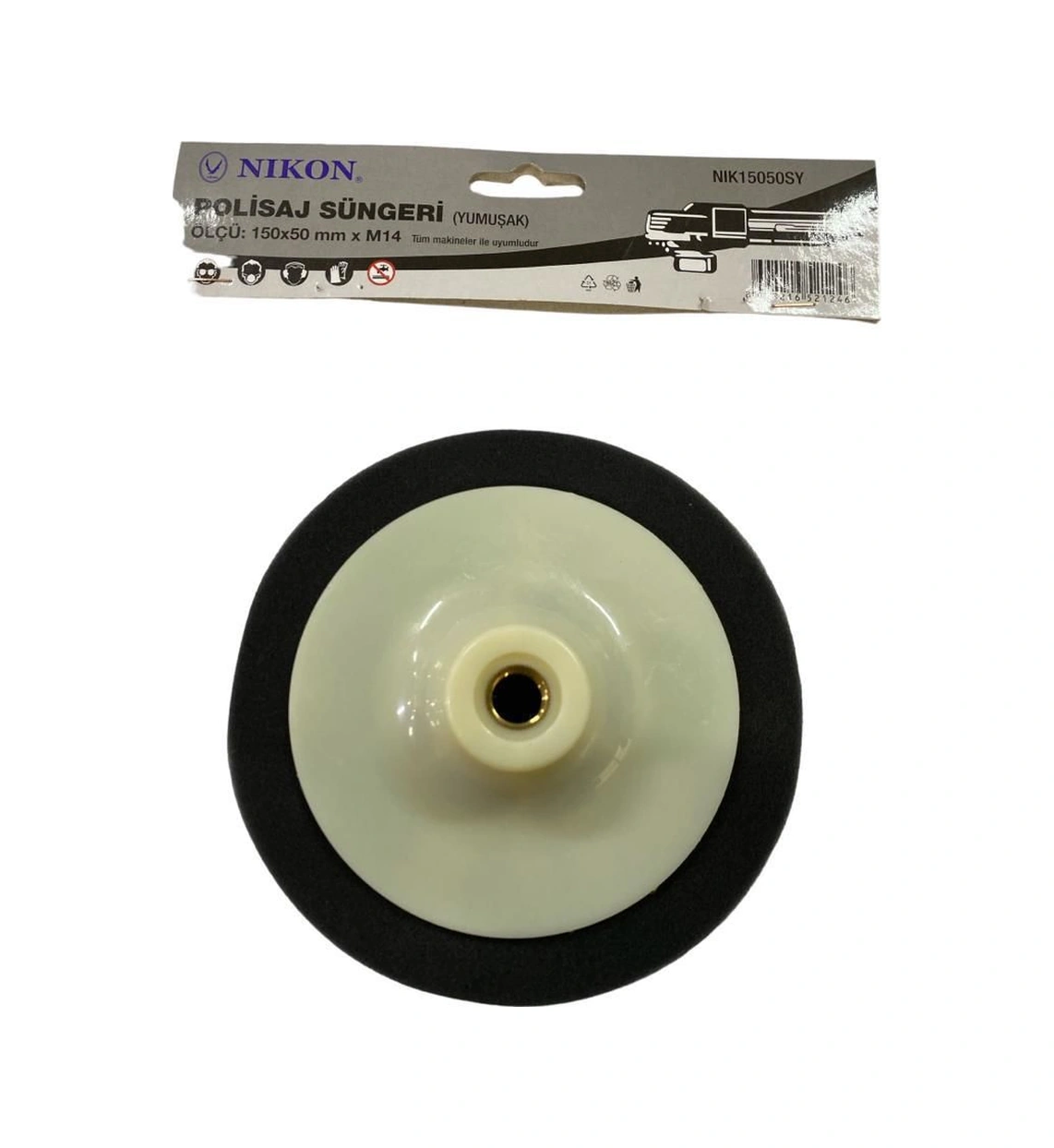 Nikon 15050sy Polisaj Süngeri 150 Mm Siyah Yumuşak - Uxfo-292839