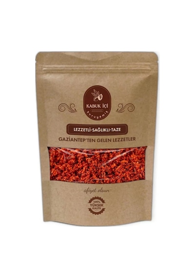 Kabuk İçi Kuruyemiş Ev Yapımı Acı Pul Biber 500 G