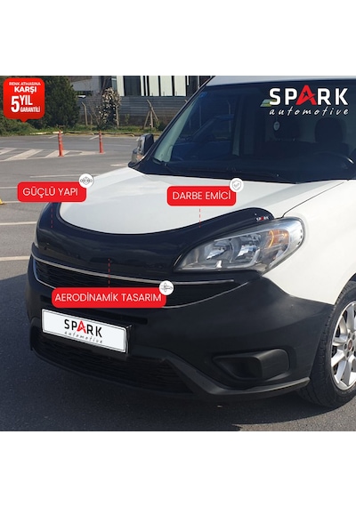 Fiat Doblo 2015-2022 Yıl Aralığı Uyumlu Kaput Rüzgarlığı 3mm