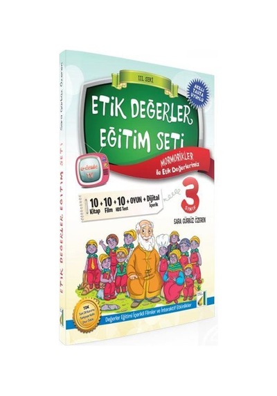 Mercankitap Mormorikler ile Etik Değerlerimiz Seti 3. Sınıf 10 Kitap / S...