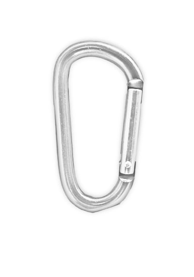 Alüminyum Kırmızı Karabina 8mm 5adet metal