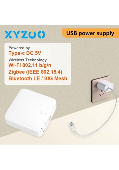 Tuya Zigbee Çok Modlu Ağ Geçidi Hub Akıllı Ev Wifi Köprüsü Bluetooth Mesh Multi-mode Gateway