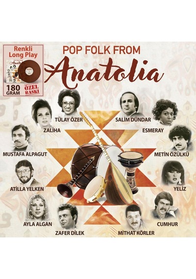 Pop Folk From Anatolia Renkli Plak