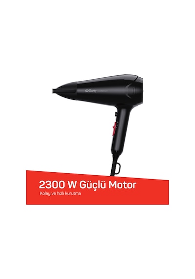 Hairstar Saç Kurutma Makinesi - Siyah - Ar5113