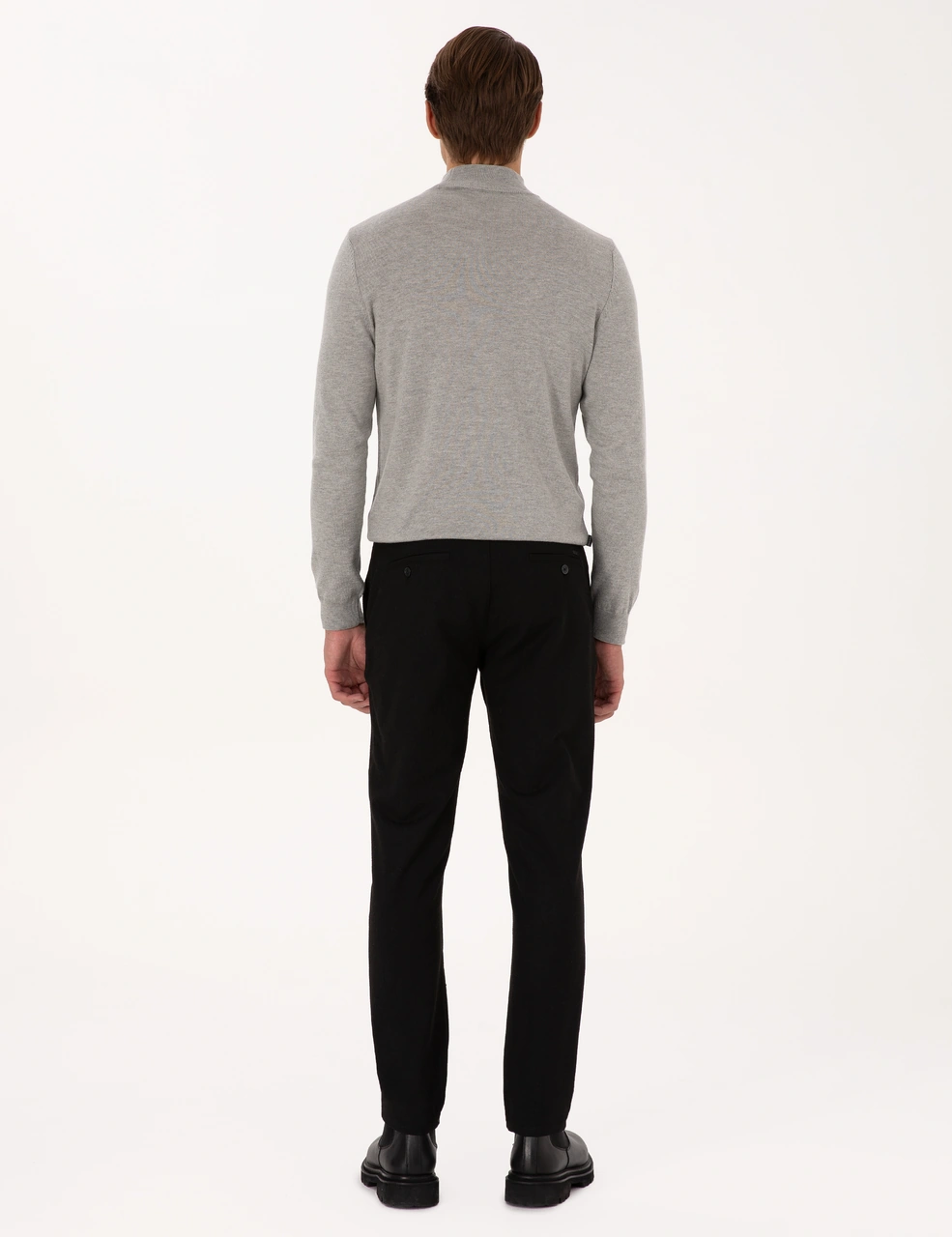 Pierre Cardin Erkek Siyah Pantolon Kanvas-chino 50310911-vr046