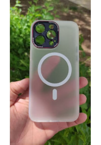 Apple Uyumlu  iPhone 15 Promax Magsafe Kamera Orumalı Kalıteli Süper Kılıf