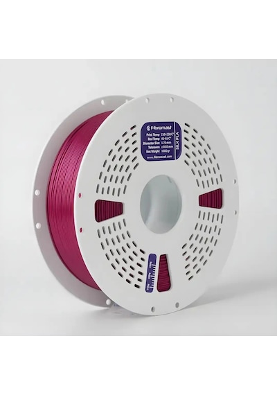 Fibromast Parlak Silk Pla Filament 1 Kg 1,75mm Royal Magenta