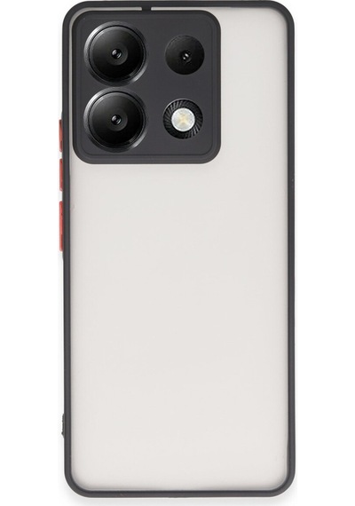 Xiaomi Redmi Note 13 5g İçin Uyumlu Buzlu Tasarım Renkli Tuş Mat Tasarım Sararmaz Kılıf