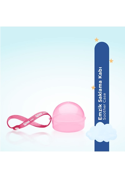 Wee Baby Emzik Saklama Kutusu Pembe