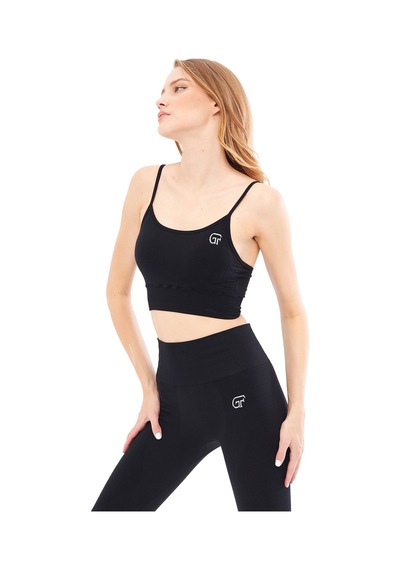 Giorgina Ferri Yumuşak Dokulu Esnek Destekli Yoga, Koşu, Spor Ve Günlük İp Askılı Sporcu Sütyeni Hera