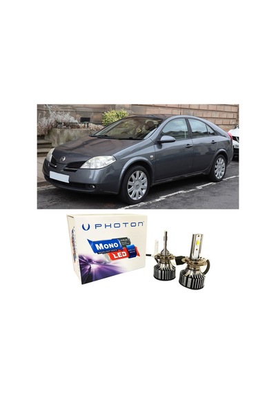 Nissan Primera Led Xenon Kısa Far Ampulü H7 Mono Yeni Seri Beyaz 2000-2003