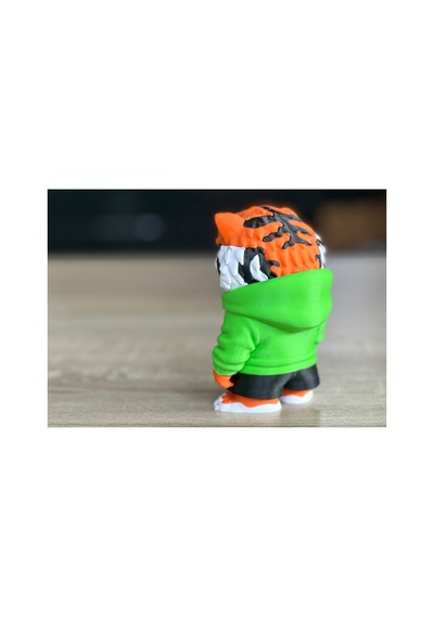 Kapüşonlu Kaplan Figürü 10cm