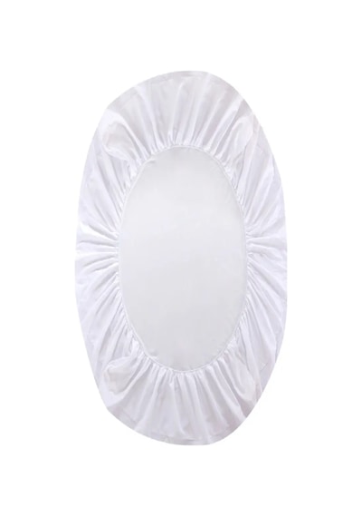 Evony 160x200+30 Cm Çift Kişilik Sıvı Geçirmez Fitted Alez Micro Yatak Koruyucu Beyaz