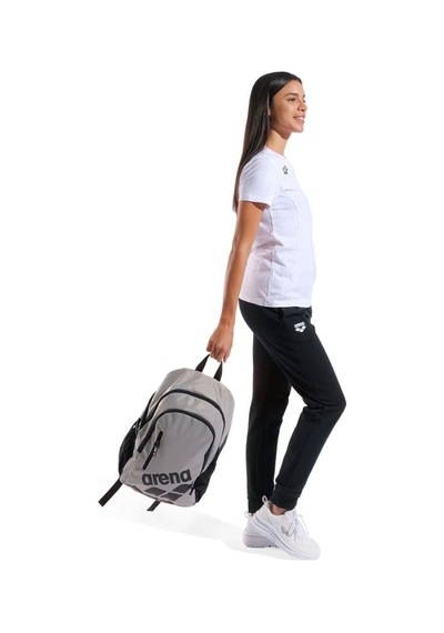 Arena All Set Backpack 30 Litre Unisex Gri Yüzücü Sırt Çantası 010227800 Gri - Siyah