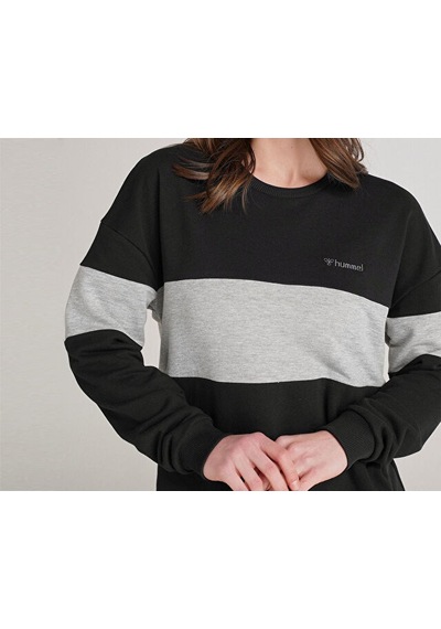 Hummel Baden Tunic Kadin Günlük Sweatshirts 960029-2001 Siyah Siyah