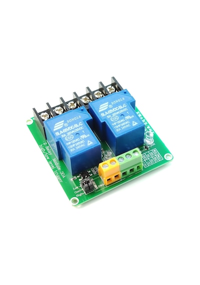 5v 2 Kanal 220v 30a Röle Modül Yüksek Akım Güç Kontrol Anahtarı Opto İzolasyon Düşük/yüksek Tetik
