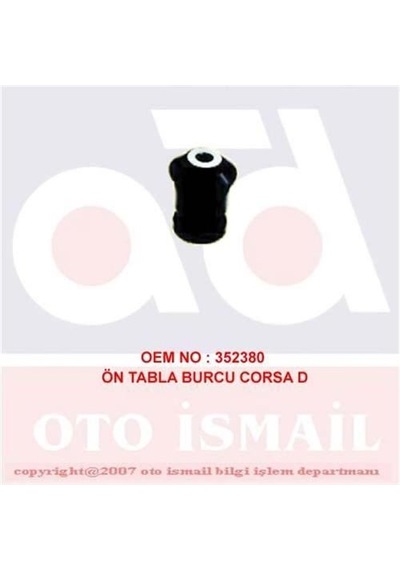 DOĞRU KAUÇUK 837 Salıncak Burcu Ön Grande Punto / Mıto / Bipper 08- / Corsa D