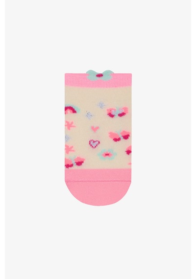 Penti Kız Çocuk Unicorn Heart 4lü Çok Renkli Patik Çorap