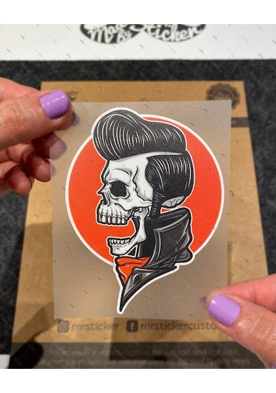 Skl38 Elvis Sacli Kurukafa Sticker