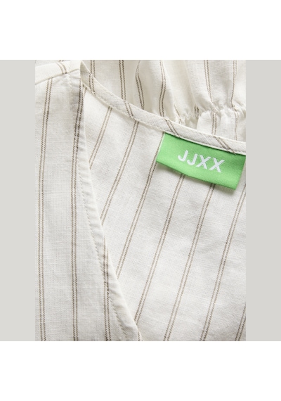 Jack & Jones Kadin V Yaka Kolsuz Üst - Almira - 12287713 Blanc De Blanc