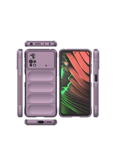 Xiaomi Poco X4 Pro 5g Uyumlu Kılıf Optimum Silikon - Mor