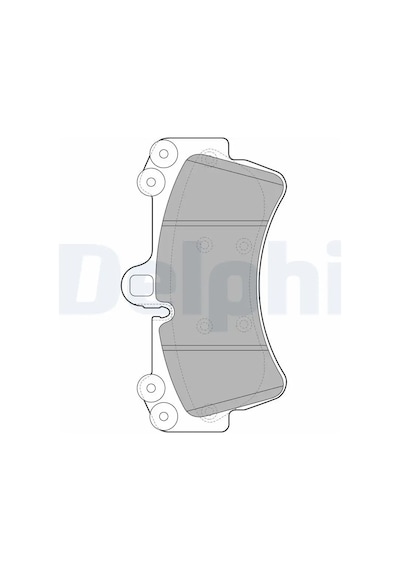 Delphı Lp1997 On Fren Balatasi 4l0698151a 4l0698151b 4l0698151c