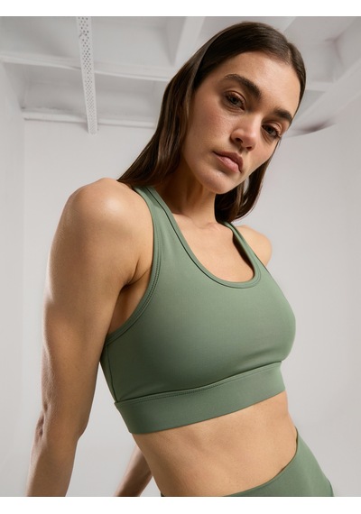 Everlast Everfit Training Essentials Haki Kadın Cross Back Sporcu Sütyeni Haki
