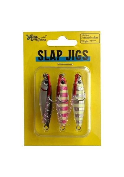 Hanfish Slap Jigs Mix 3 Spj-7 Gr