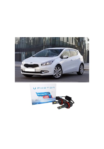 Kia Ceed Led Xenon Sis Far Ampulü H8 Ultimate Yeni Seri Beyaz 2011-2017