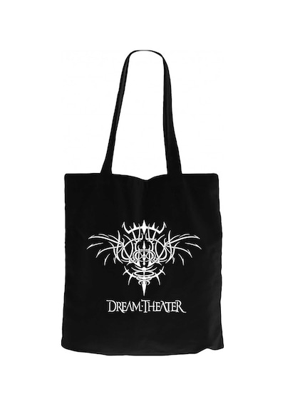 Dream Theater Figure Siyah Kanvas Bez Çanta Siyah