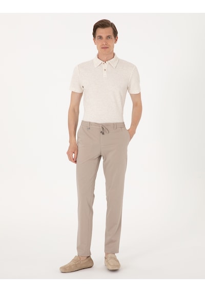 Pierre Cardin Erkek Bej Pantolon 50303459-vr011 Bej