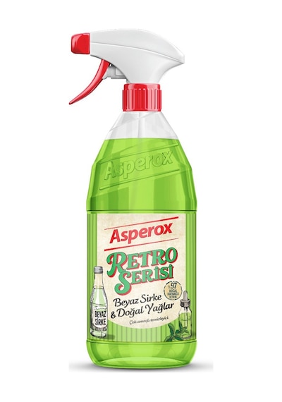 Asperox Retro Serisi 1 Litre 4 Lü Karma Paket 4'lü Set