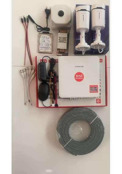 2 Kameralı Set - Gece Renkli 5mp Sony Seculensli Kdj-2s-4w-p