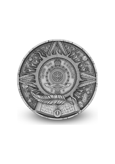 Agakulche Hint Tanrı Cobellian Gümüş Sikke Coin