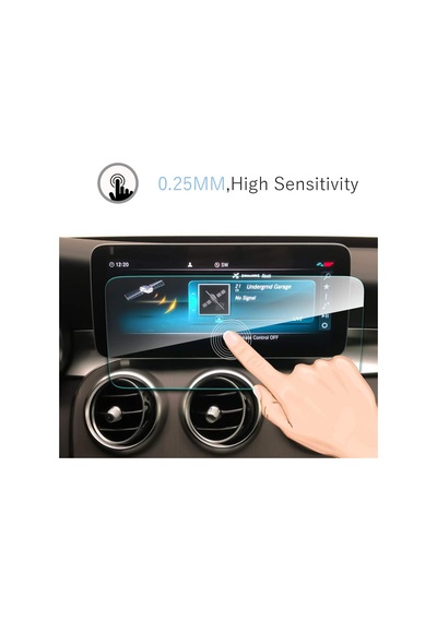 Mercedes C Serisi W205 10'' Multimedya Temperli Cam Ekran Koruyuc (486092635)