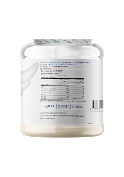 Supplementler Whey Protein 500 Gr Muz