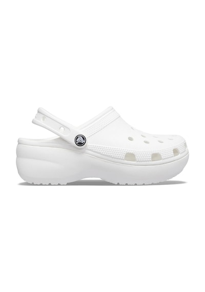 Crocs Classic Platform Clog Günlük Unisex Terlik White Beyaz