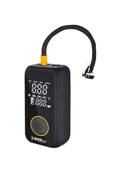 Kutayalp Yapı Sgs Plus Sgs5398 Dijital Şarjlı Araç Hava Kompresörü 12v 6.0 Ah 150 Psı