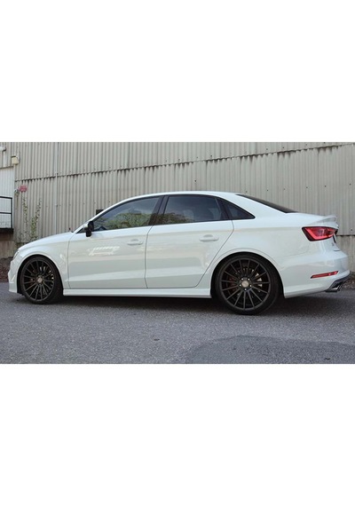 Audi A3 Sedan Yan Ek Marşpiyel 2012-2019 Arası Plastik Boyasız