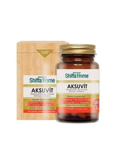 Aksu Vital Shiffa Home Aksuvit Tablet Tahta Kutu 750 MG 80 Tablet