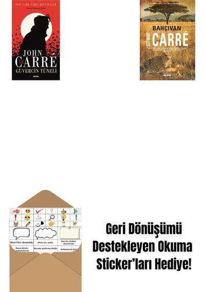 Güvercin Tüneli + Bahçıvan + Okuma Sticker'ları