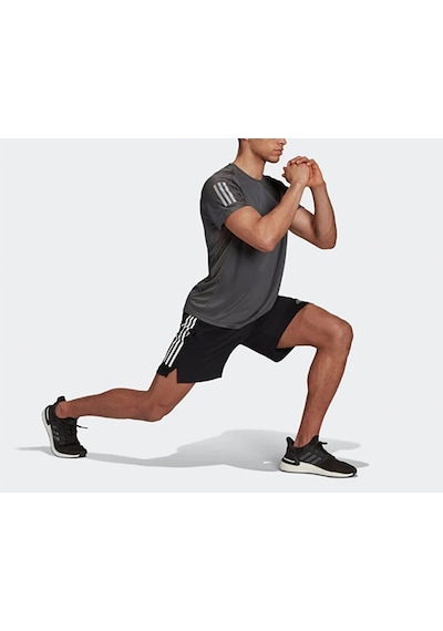 Adidas Own The Run Tee Erkek Koşu Tişörtü H34487 Gri H34487